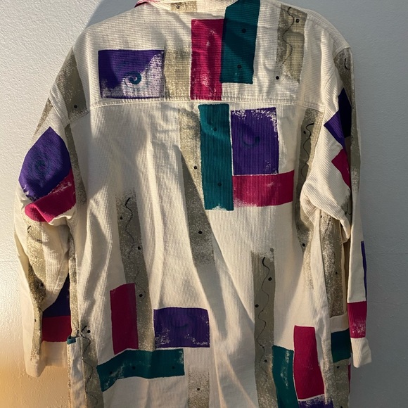 Colorful Oversized Blazer - Picture 2 of 2